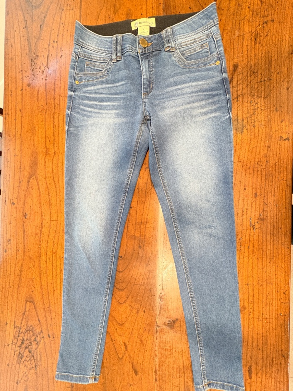 Democracy Women's Ab Solution Technology High Rise Denim Jeans Sz 4